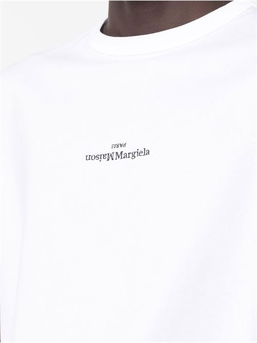 T-shirt con logo distorto MAISON MARGIELA | S30GC0701S22816994